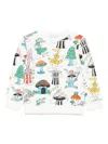 Stella Mccartney Magicians Bunny-print Crewneck Sweatshirt In White