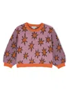 Stella Mccartney Stars Jacquard Jumper In Multicolour