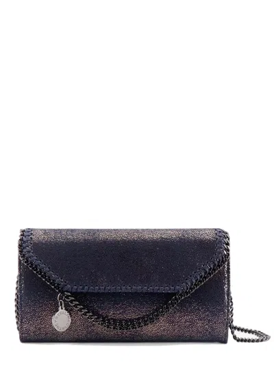 Stella Mccartney Magnetic Closure Mini Bag With Charm And Removable Strap (19.5 X 10 X 2 Cm) In Purple