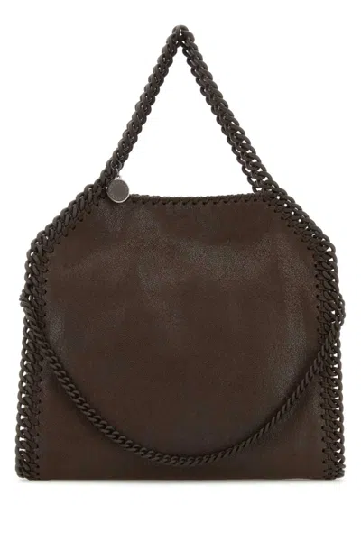 Stella Mccartney Mahogany Falabella Mini Tote In Brown
