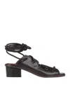 Stella Mccartney Maia Lace-up Sandal In Multi