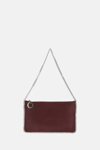 Stella Mccartney Maroon Falabella Clutch