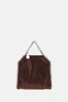 Stella Mccartney Maroon Falabella Crystal Tote