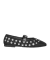 Stella Mccartney Popper-embellished Round-toe Flats