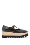 Stella Mccartney Flats In Coffee (brown)