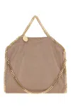 Stella Mccartney Mauve Shaggy Deer Falabella Handbag In Sand