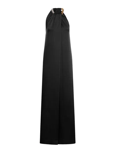 Stella Mccartney Jumpsuit With Chain In Black