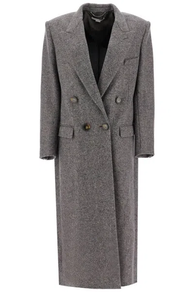 STELLA MCCARTNEY MAXI TWEED COAT IN