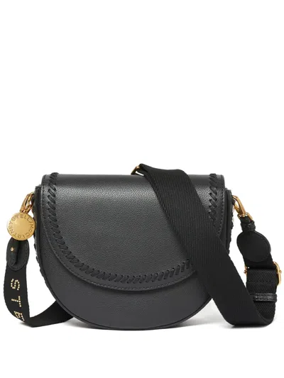 Stella Mccartney Medium Frayme Shoulder Bag In Black