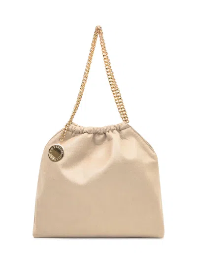 Stella Mccartney Medium Shoulder Bag In Neutral