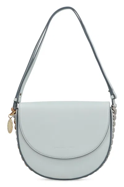 Stella Mccartney Medium Shoulder Handbag With Flap In Blue