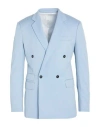 Stella Mccartney Men Man Blazer Light Blue Size Xs Wool In Blue
