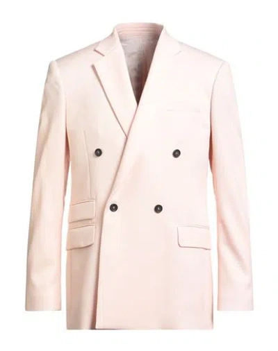 Stella Mccartney Men Man Blazer Light Pink Size Xl Viscose, Cotton