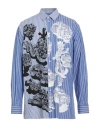 Stella Mccartney Men Man Shirt Light Blue Size 17 Cotton In Blue