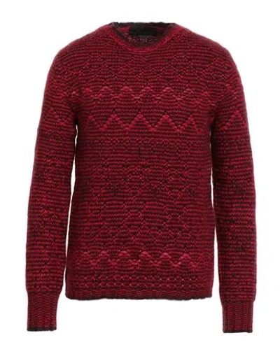 Stella Mccartney Men Man Sweater Brick Size Xl Alpaca Wool, Polyamide, Wool