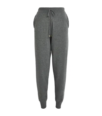 Stella Mccartney Merino Wool Iconic Sweatpants In Grey
