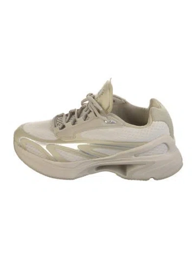 Pre-owned Stella Mccartney Mesh Chunky Sneakers In Neutral