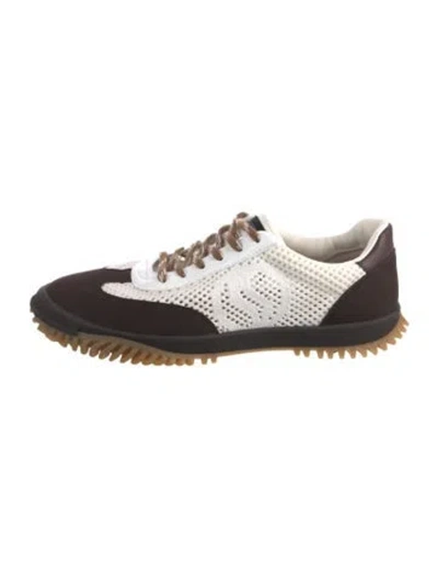 Pre-owned Stella Mccartney Mesh Colorblock Pattern Sneakers In Multi