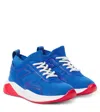 Stella Mccartney Mesh Sneakers In Blue