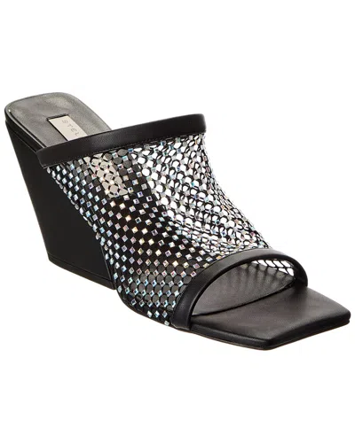 Stella Mccartney Mesh Stretch Sandal In Black