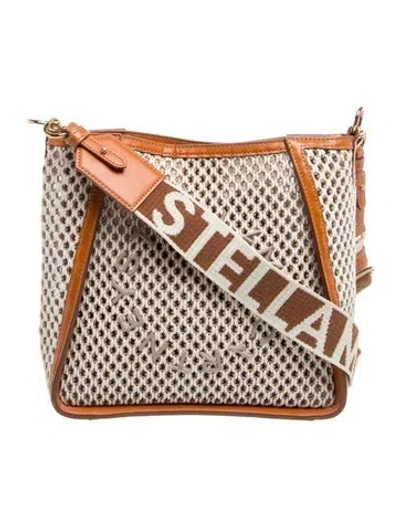 Pre-owned Stella Mccartney Messenger Bag In Neutrals