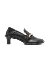 Stella Mccartney 45 Metallic Plaque Pumps In Black