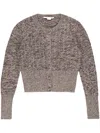 Stella Mccartney Rib Coarse Knitted Cardigan In Multicolour