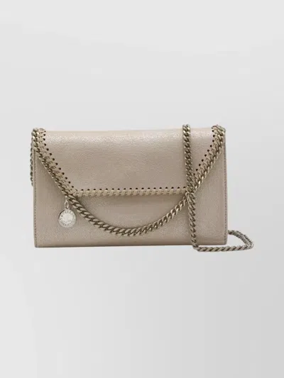 Stella Mccartney Metallic Chain Strap Shoulder Bag