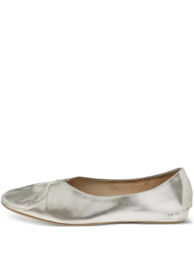 Pre-owned Stella Mccartney Metallic-effect Ballerinas