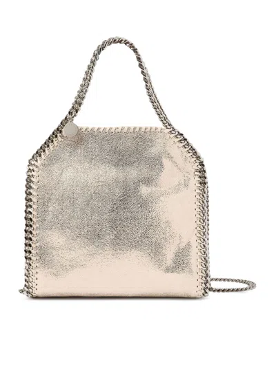 Stella Mccartney Metallic Falabella Mini Tote Bag In Multi