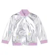Stella Mccartney Metallic Patch-appliqué Jacket In White