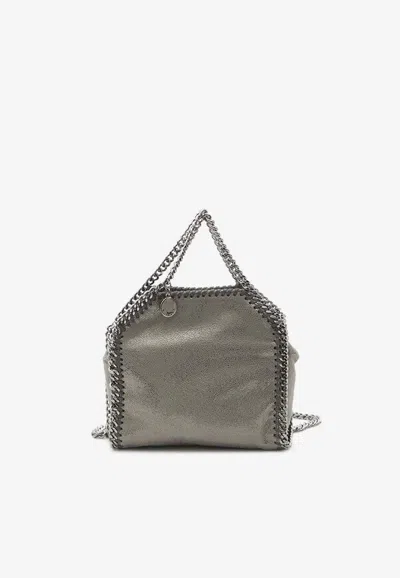 Stella Mccartney Micro Falabella Logo Charm Tote Bag