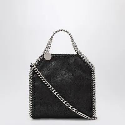 Stella Mccartney Micro Falabella Tiny Tote Bag In Black