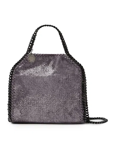 Stella Mccartney Falabella Metallic-effect Tote Bag In Multi