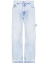 STELLA MCCARTNEY STELLA MCCARTNEY MID-RISE JEANS WITH TAPERED LEG