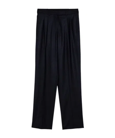 STELLA MCCARTNEY STELLA MCCARTNEY MID-RISE PLEAT DETAILED TROUSERS