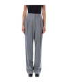 Stella Mccartney Women's Pinced Pants In Gray
