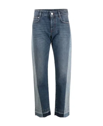 STELLA MCCARTNEY STELLA MCCARTNEY MID RISE STRAIGHT LEG JEANS