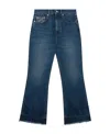 Stella Mccartney Mid-rise Straight-leg Jeans In Blue