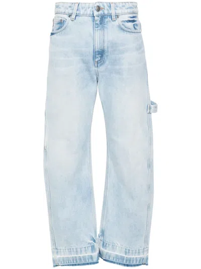 Stella Mccartney Mid-rise Tapered-leg Jeans In Blue