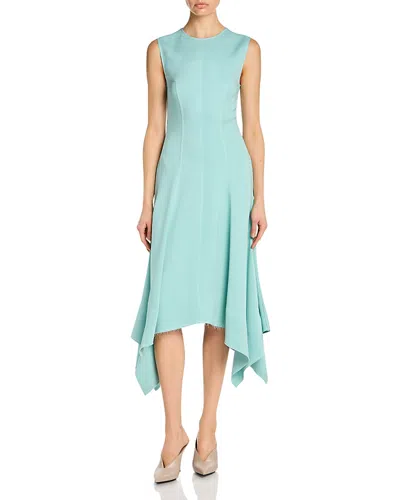 Stella Mccartney Midi Dress In Blue