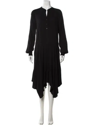 Pre-owned Stella Mccartney Midi Length Dress In Black