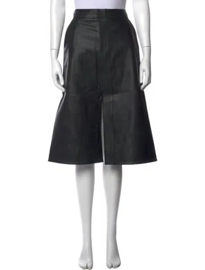 Pre-owned Stella Mccartney Midi Length Skirt In Black