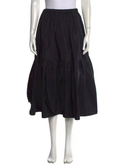 Pre-owned Stella Mccartney Midi Length Skirt In Black