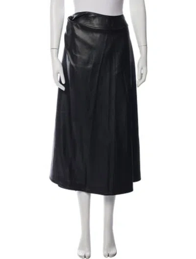 Pre-owned Stella Mccartney Midi Length Skirt In Black