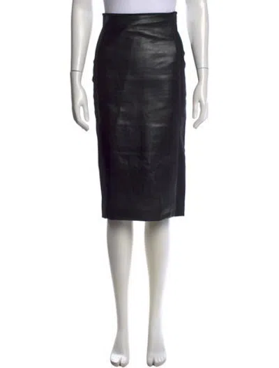 Pre-owned Stella Mccartney Midi Length Skirt In Black