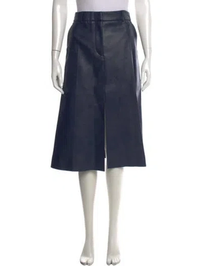 Pre-owned Stella Mccartney Midi Length Skirt In Blue
