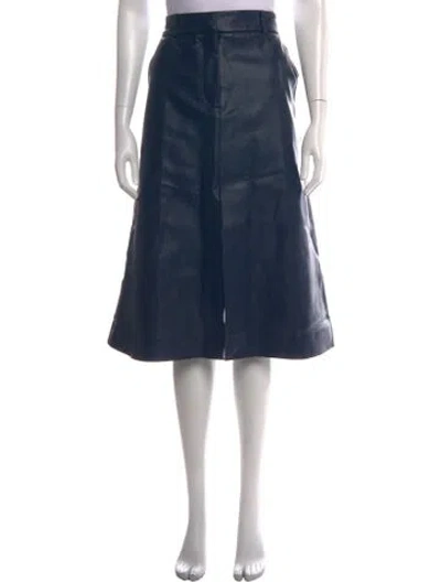 Pre-owned Stella Mccartney Midi Length Skirt In Blue