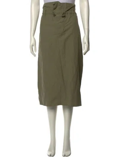 Pre-owned Stella Mccartney Midi Length Skirt In Green