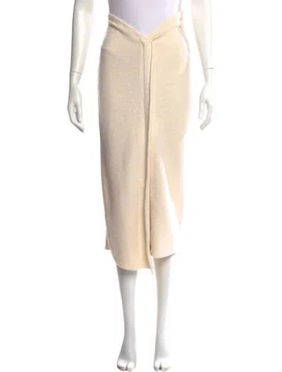 Pre-owned Stella Mccartney Midi Length Skirt In Neutral